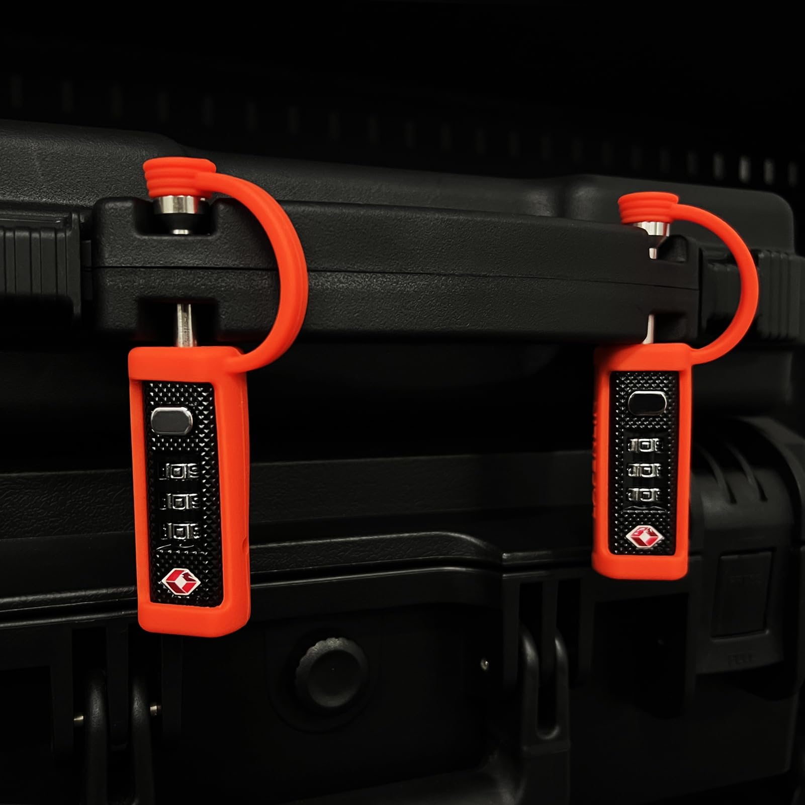 TSA Approved Firearm Travel Case Locks, Gun Case Hard Pistol Cases Lock Gun Carrying Case Lock, Cut-Proof Case TSA Padlocks for Rifles/Revolver/Handgun/Camera Hard Cases