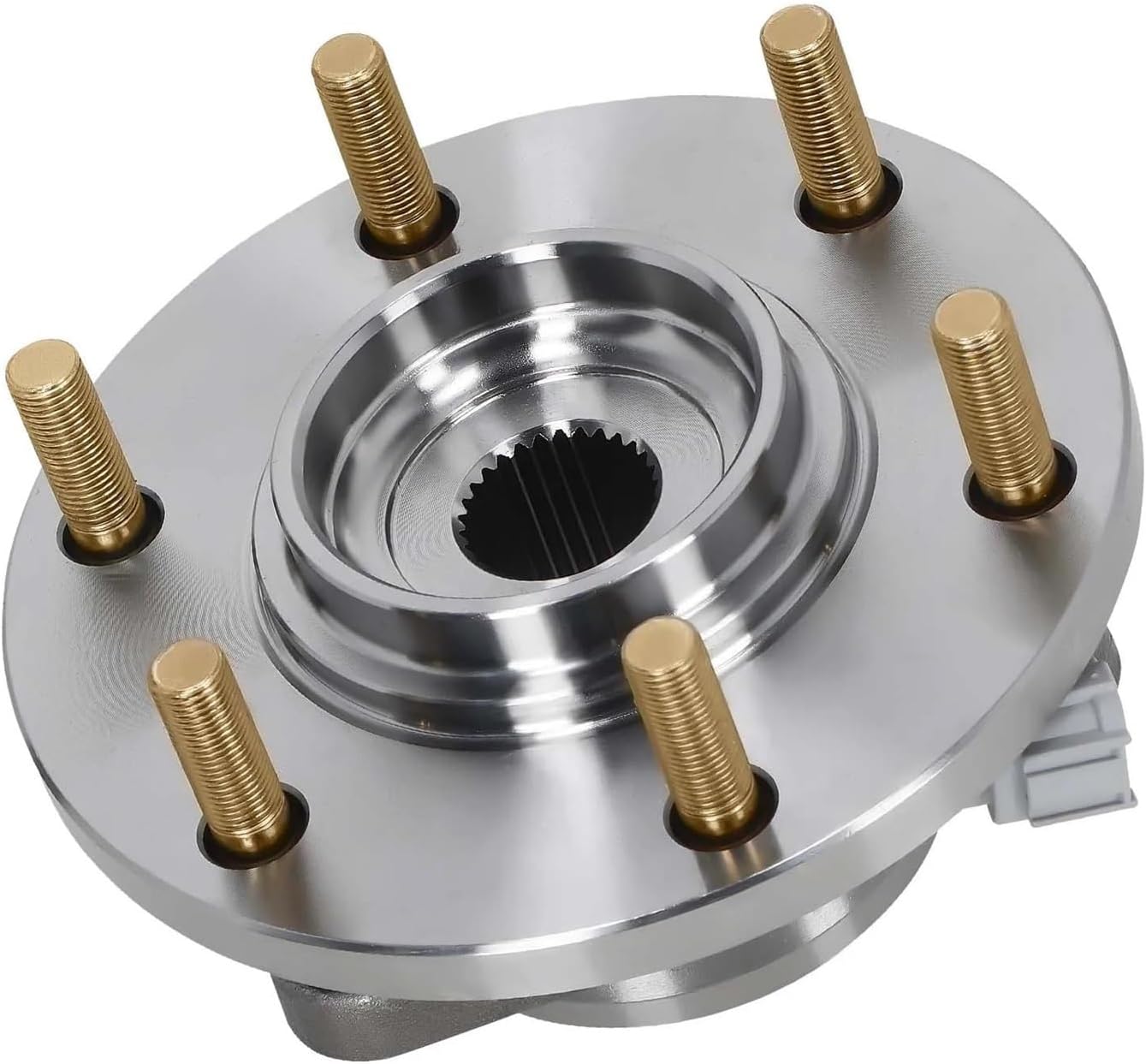 Car Wheel Hub for Armada for Titan 2008-2012 for Infiniti QX56 2008-2010 Front Wheel Bearing Hub Assembly with ABS & 6-Lug Wheel Bearings