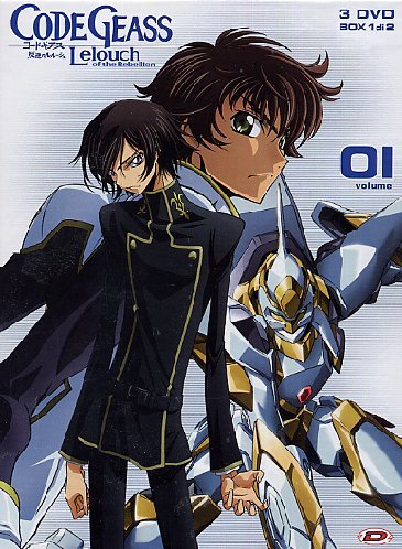 Amazon Com Code Geass Lelouch Of The Rebellion Box 01 Eps 01 13 3 Dvd Movies Tv