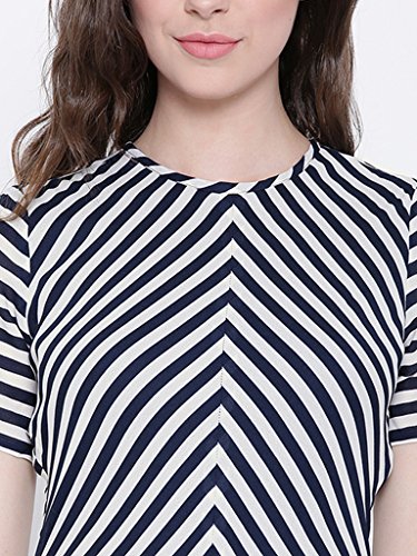 Image of Sera Navy Striper Dress