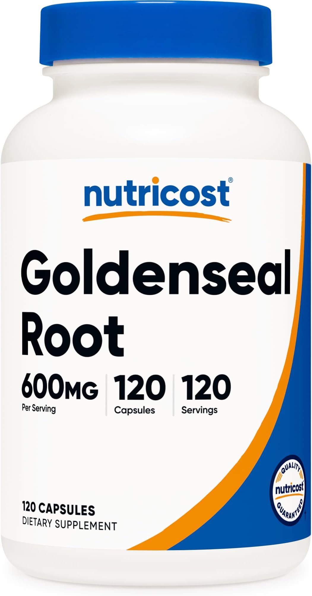 Nutricost Goldenseal Root 600Mg, ules - Non-Gmo, Gluten Free, Veggie Capsules