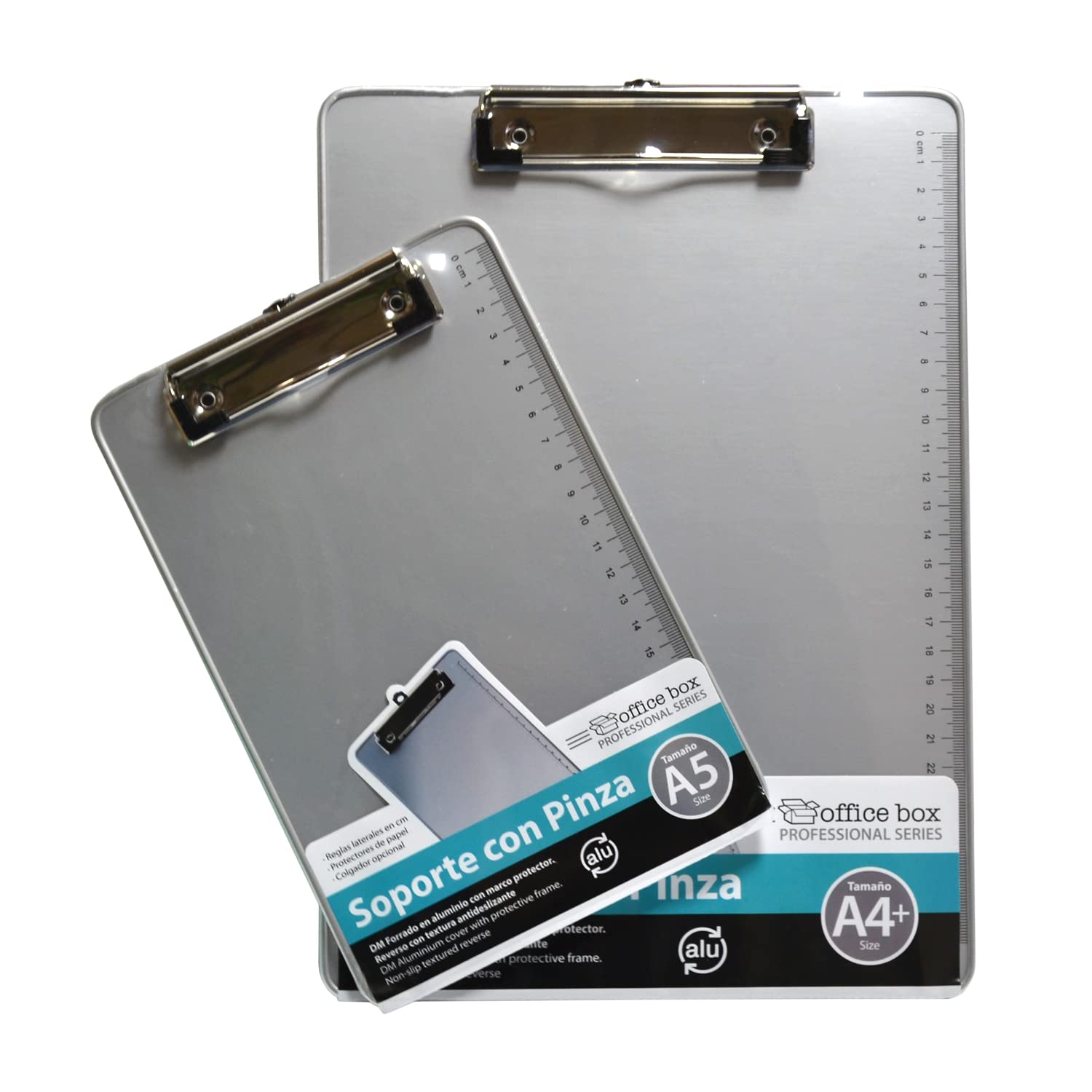 office box Aluminio Professional Series (Tabla con Pinza A4)