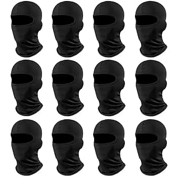 12 Pieces Balaclava Face Mask for Women Men Summer Cooling