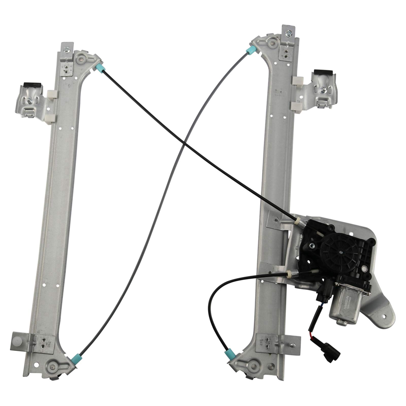 TRQ Power Window Regulator &amp; Motor Rear Driver Side Left LH