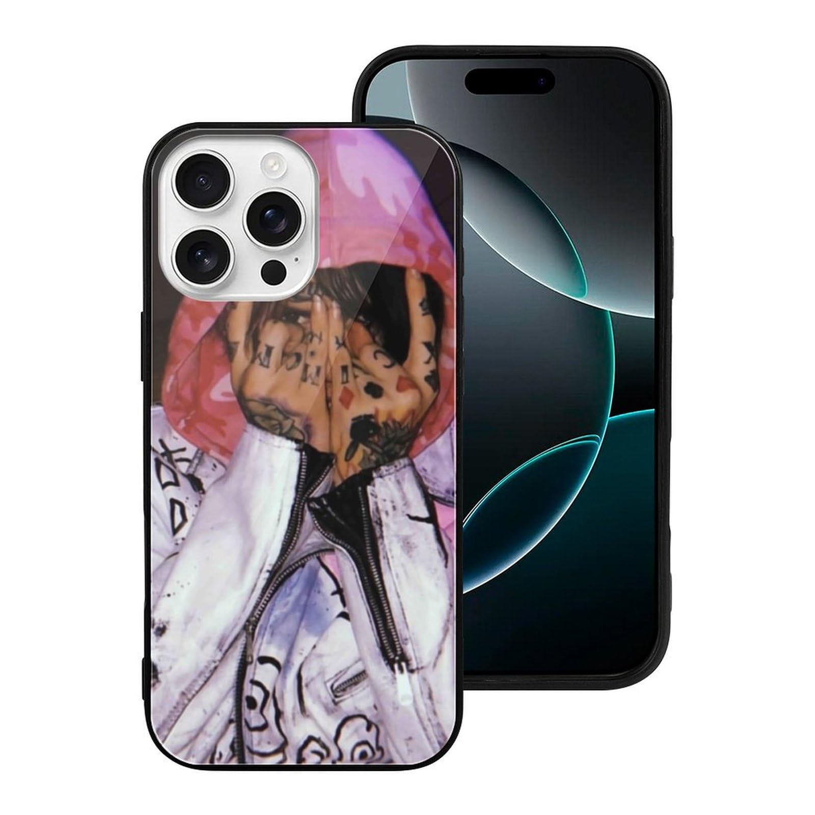 Amazon.co.jp: IPhone16 ケース ヒップホップ ラッパー リルピープ