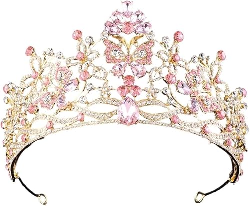New Women Crown Rhinestones-Birthday Crowns Bride Wedding Hair Accessories