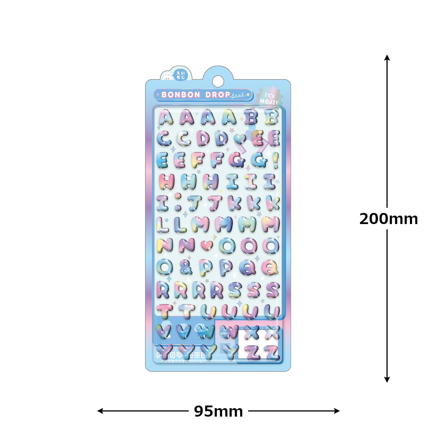 Amazon.co.jp: クーリア シール ボンボンドロップシール 文字