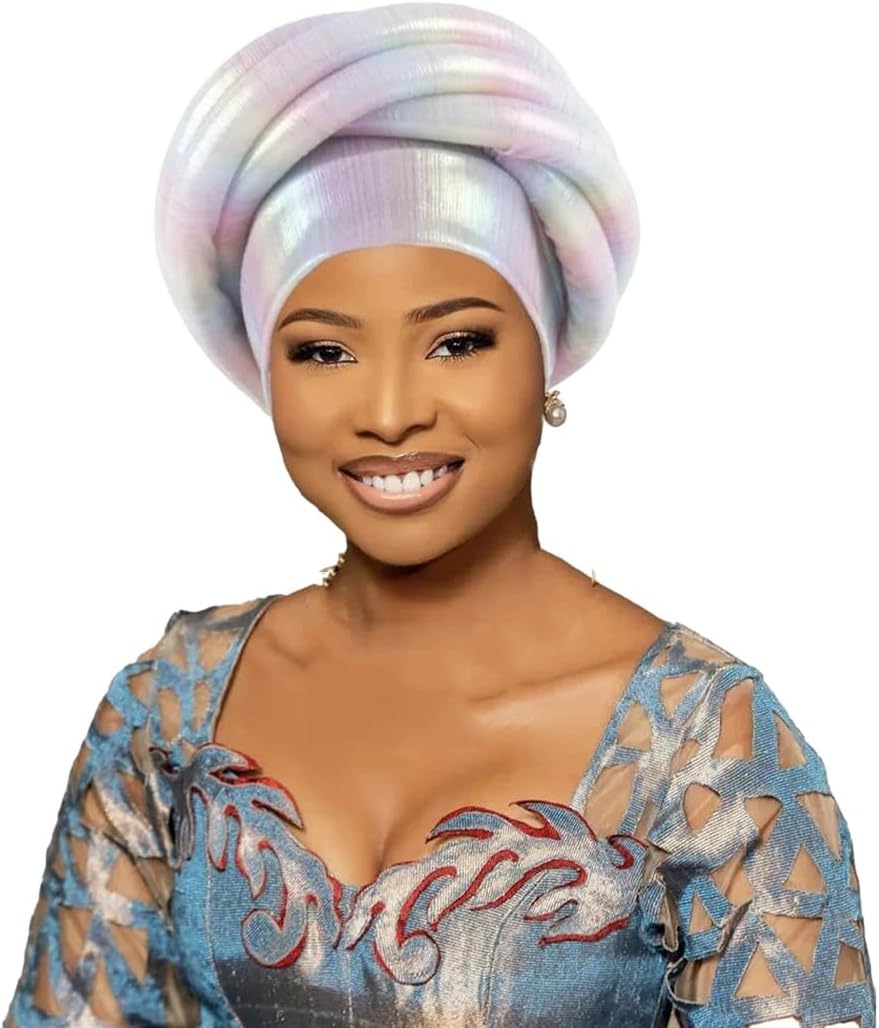 Dvbfufv Women Pleated Turban Cap For Lady Headwraps Muslim Headscarf Hat African Headpiece Headwear