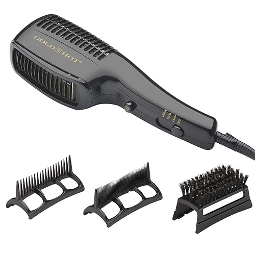 Gold N Hot Professional 1875W Styler - Secador de pelo color negro