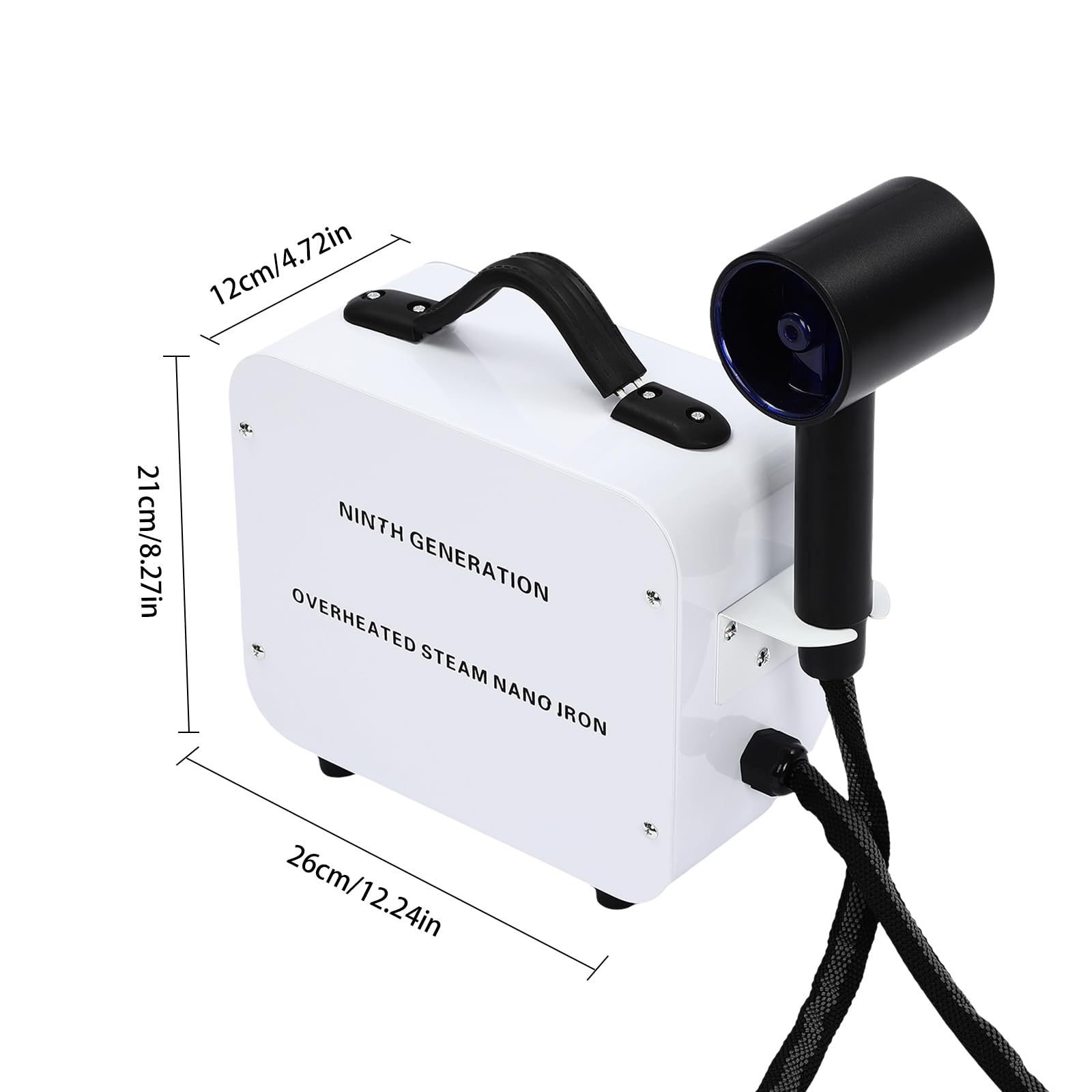 110V 1300W Nano Vaporizing Sprayer, Professional Nano Spray Vaporizer, Hairdressing Salon Nano Blue Light Micro Mist Vaporizer for Hair Care and Hair Restoration