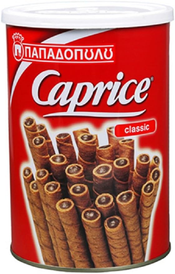 Papadopoulos Greek Caprice Wafers - Hazelnuts (Praline) Cocoa 400g