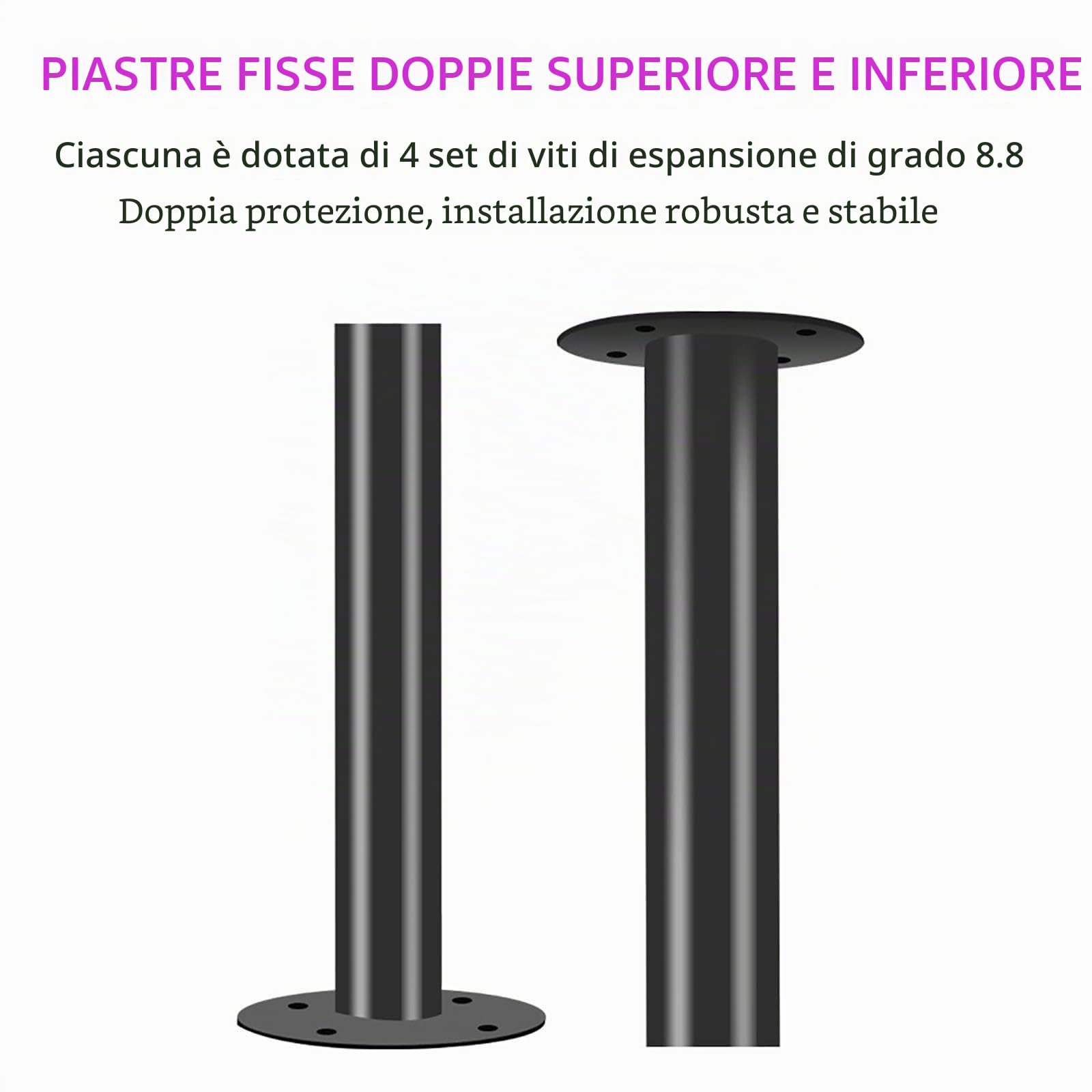 Supporto Tv Girevole Con Inclinazione E Rotazione A Movimento Completo - Telaio Girevole Per Tv Lcd A 360 Gradi, Supporto Da Pavimento Con Telaio Girevole, Base Girevole Per Mobile Tv, Staffa Da Pare