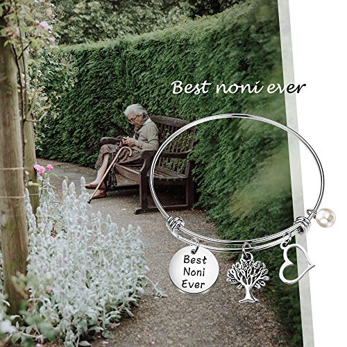 TIIMG Noni Bracelet Grandma Gift Best Noni Ever Grandma Birthday Gift from Grandkids Granddaughter4
