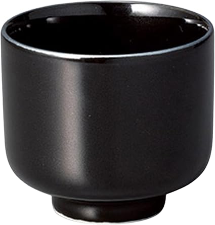 Amazon Co Jp 盃 ぐい呑み 猪口 ちょこ 蛇の目ｼﾙﾊﾞｰ黒艶5勺盃 63 55mm 90 プレゼント ギフト おしゃれ かわいい セット シンプル モダン 酒 ワイン 焼酎 ビール ひれ酒 ヒレ酒 酎ハイ 冷酒 熱燗 冷酒器 徳利 ぐい吞み おちょこ 父の日 ホーム キッチン