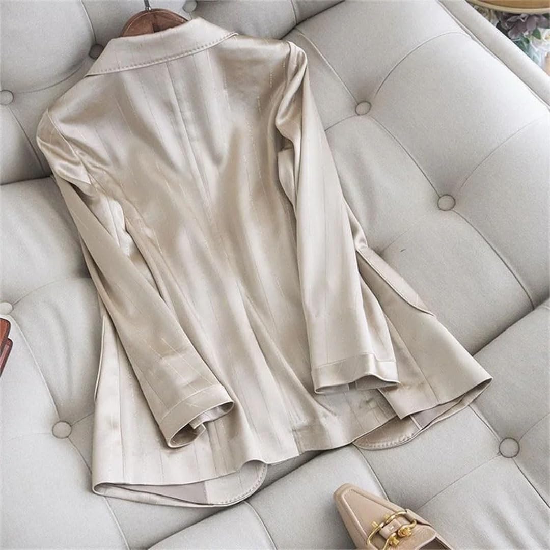 Women High-End Suit Jacket Small Suit Long Sleeve Slim Short Little Suit Blazer