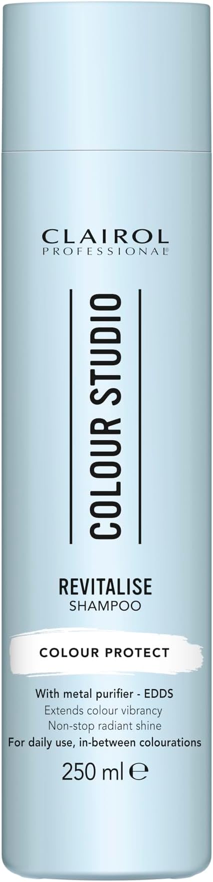 Professional Colour Studio | Step 3 Revitalise | Colour Protect Shampoo for Coloured Hair | Prolongs colour vibrancy with non-stop shine | All hair types | Vegan | 250 ml