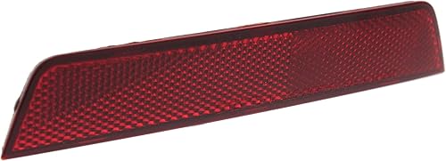 Miniatura 3 de Evan Fischer Reflector de parachoques trasero del lado del pasajero compatible con Chevrolet Equinox 2010-2017 - GM1185110