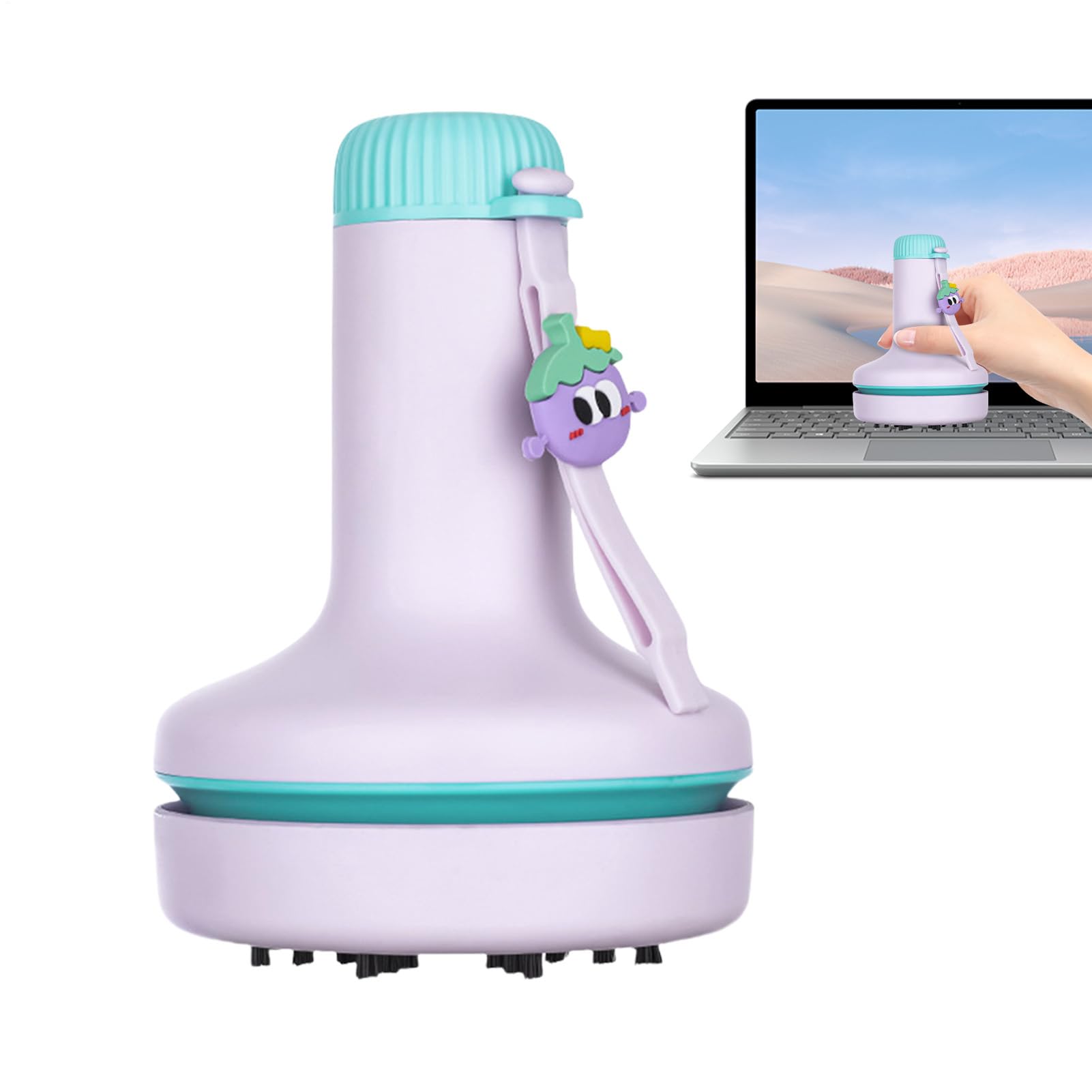 Aspirateur de bureau sans fil et rechargeable pour PC et table