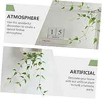 Vista 3 de Accesorios de arreglos florales Decoración del hogar Planta simulada verde Falsa Ery tallos flexibles