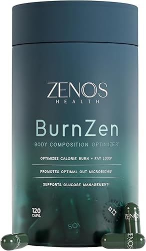 BurnZen - Potente suplemento de pérdida de peso  Supresor del apetito para perder peso  Potenciador del metabolismo  Quemador de grasa estomacal y
