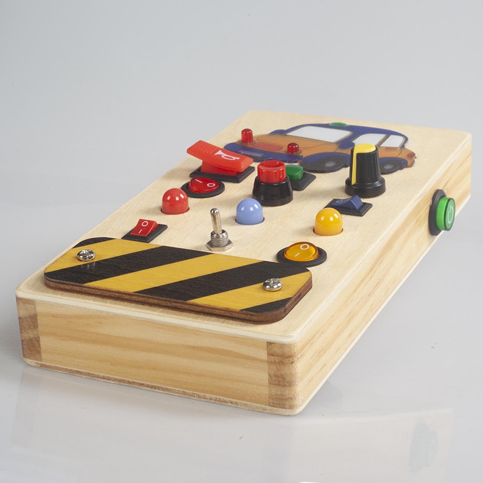 Tavola delle attività, Abilità Motorie Fini, Gioco da Interno, Giocattolo per Bambine, Tavola delle attività Sensoriali, età 3+, Macchina