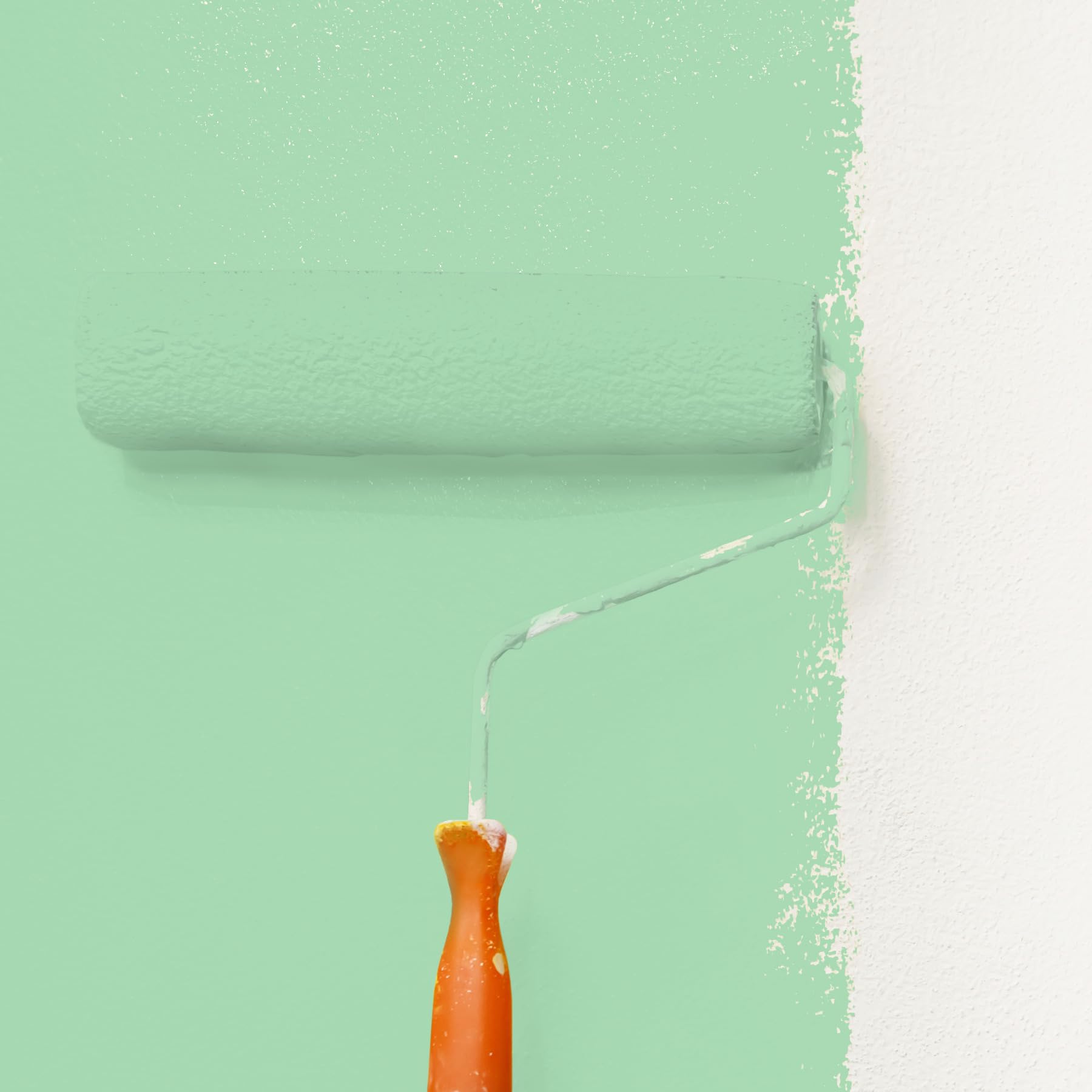 WALLCOVER hochwertige Wandfarbe für Innen | Grün | 5L für 40m² | Hochdeckende Innenfarbe Matt (Klasse 1) | Profi Qualität aus Deutschland