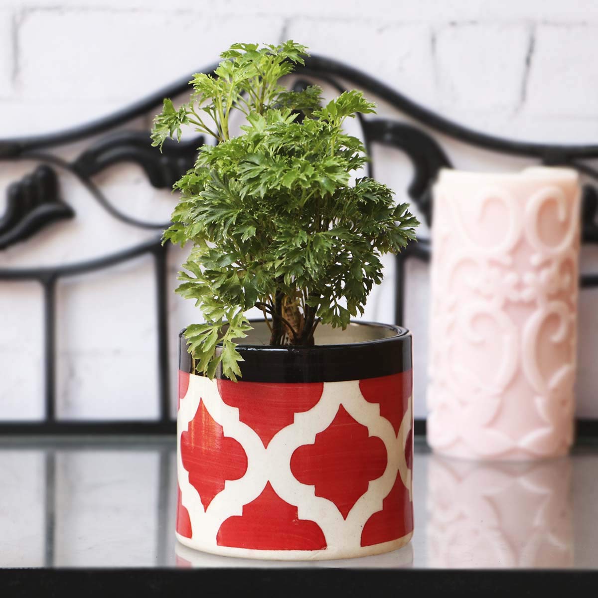 UGAOO Pipe Rose Red Ceramic Pot - 3.2 Inch (B07SV3FWSD) Amazon Price History, Amazon Price Tracker