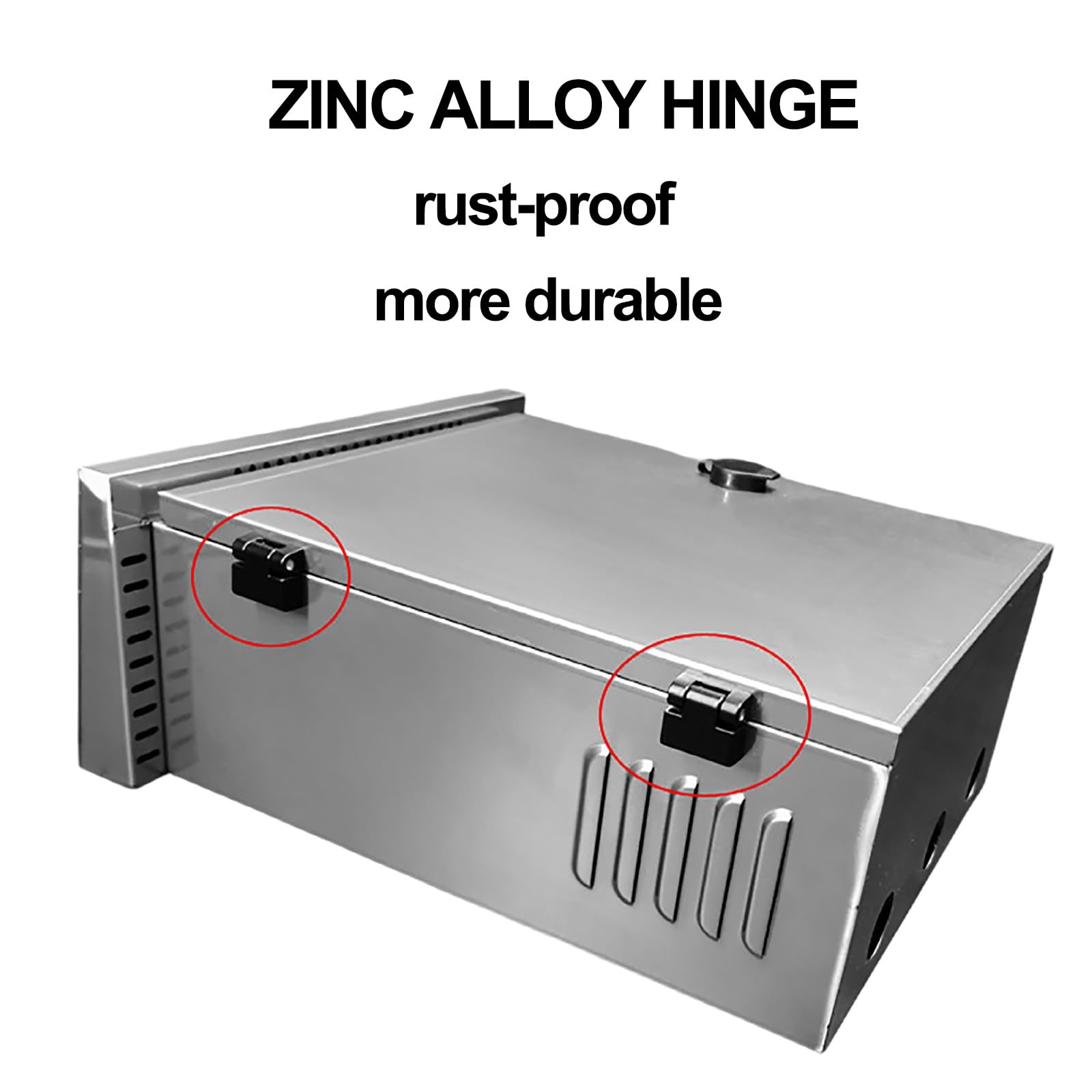 Caja Estanca Exterior Electrica, Armario MetáLico para Cajas de Conexiones, Recinto EléCtrico Resistente a La Intemperie, Junta de Sellado Y Cerradura(30 * 25 * 15CM/11.8 * 9.8 * 5.9IN)