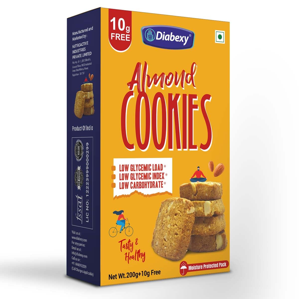 See full amazon price history chart for Diabexy Almond Cookies Sugar Control for Diabetes - 200g. Diabexy Almond Cookies Sugar Control for Diabetes - 200g. (B089RGDPN9) Amazon Price History, Amazon Price Tracker