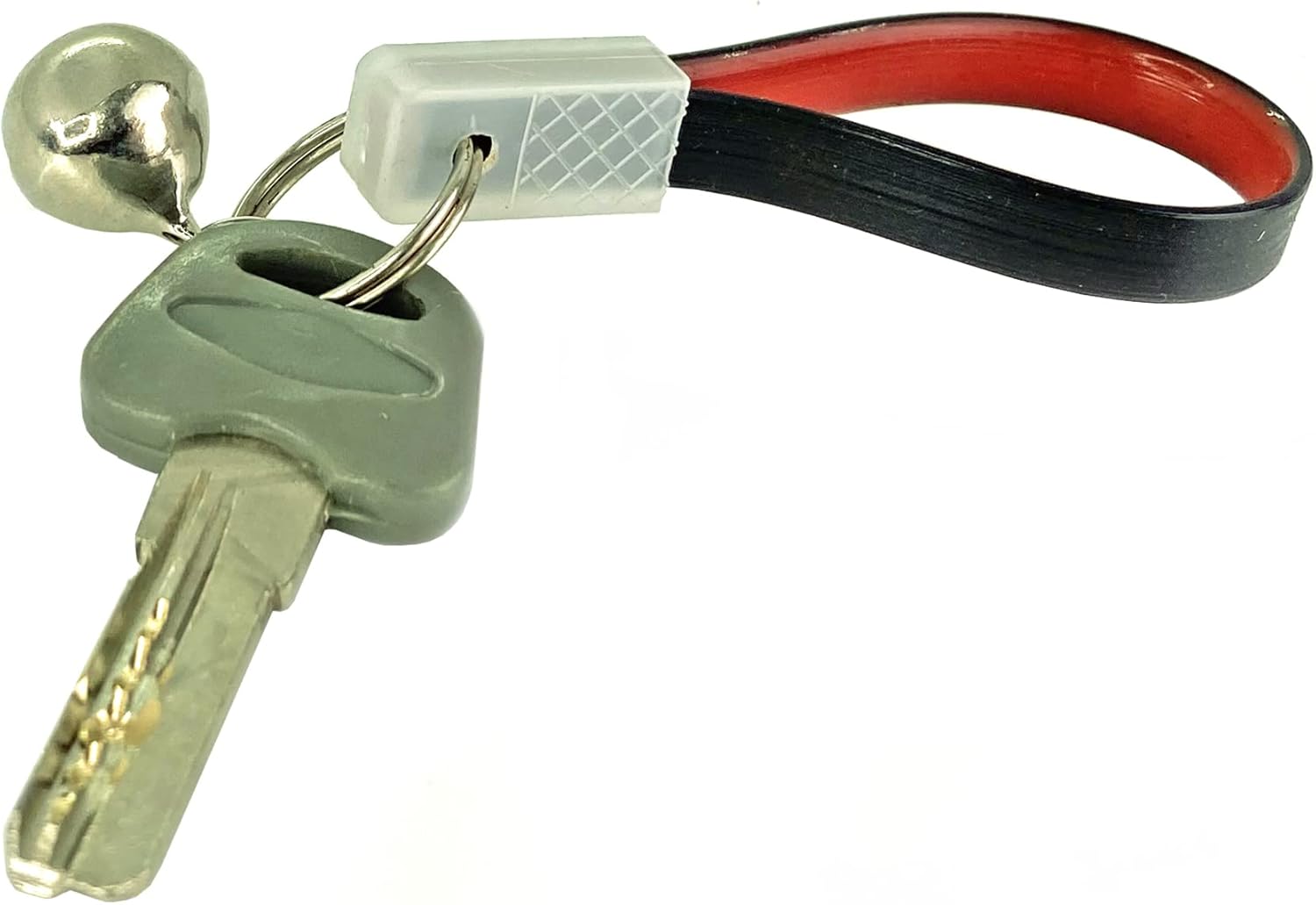 サギサカ(SAGISAKA) 自転車用 鈴付きキーホルダー