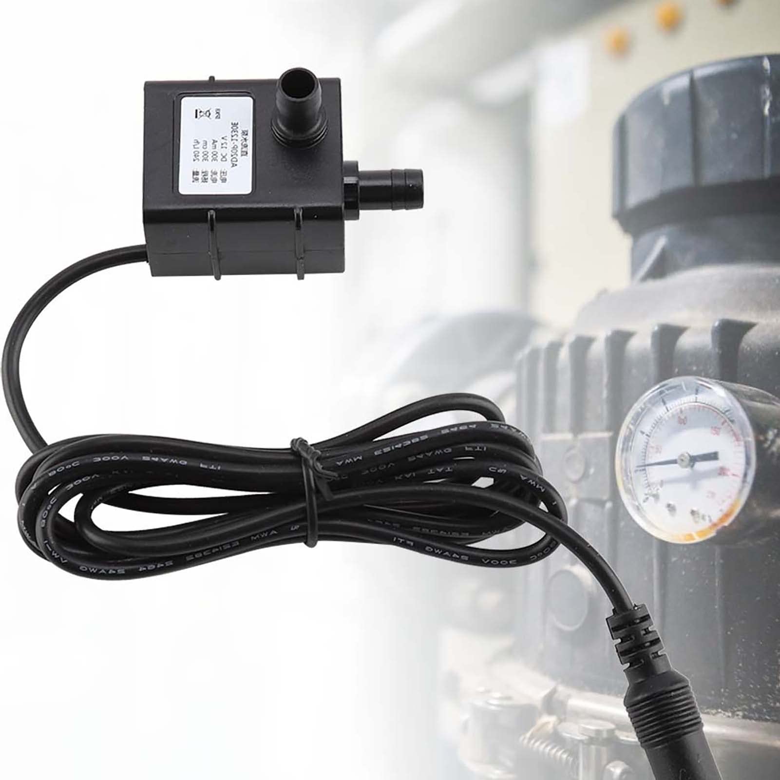 Jelquix DC12V Brushless Submersible Pump Ultra Quiet 240L/H for Fish Tanks and Water Fountains Durable Design