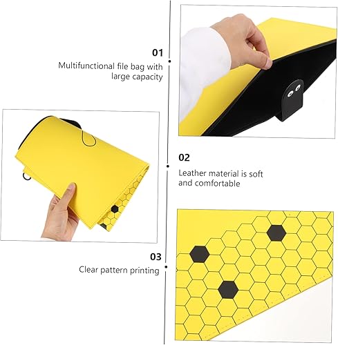 Miniatura 2 de Bolsas de documentos Bolsa de archivo de oficina Carpeta de archivos de plástico Carpetas de papel Bolsas de plástico con cremallera Bolsa de dinero