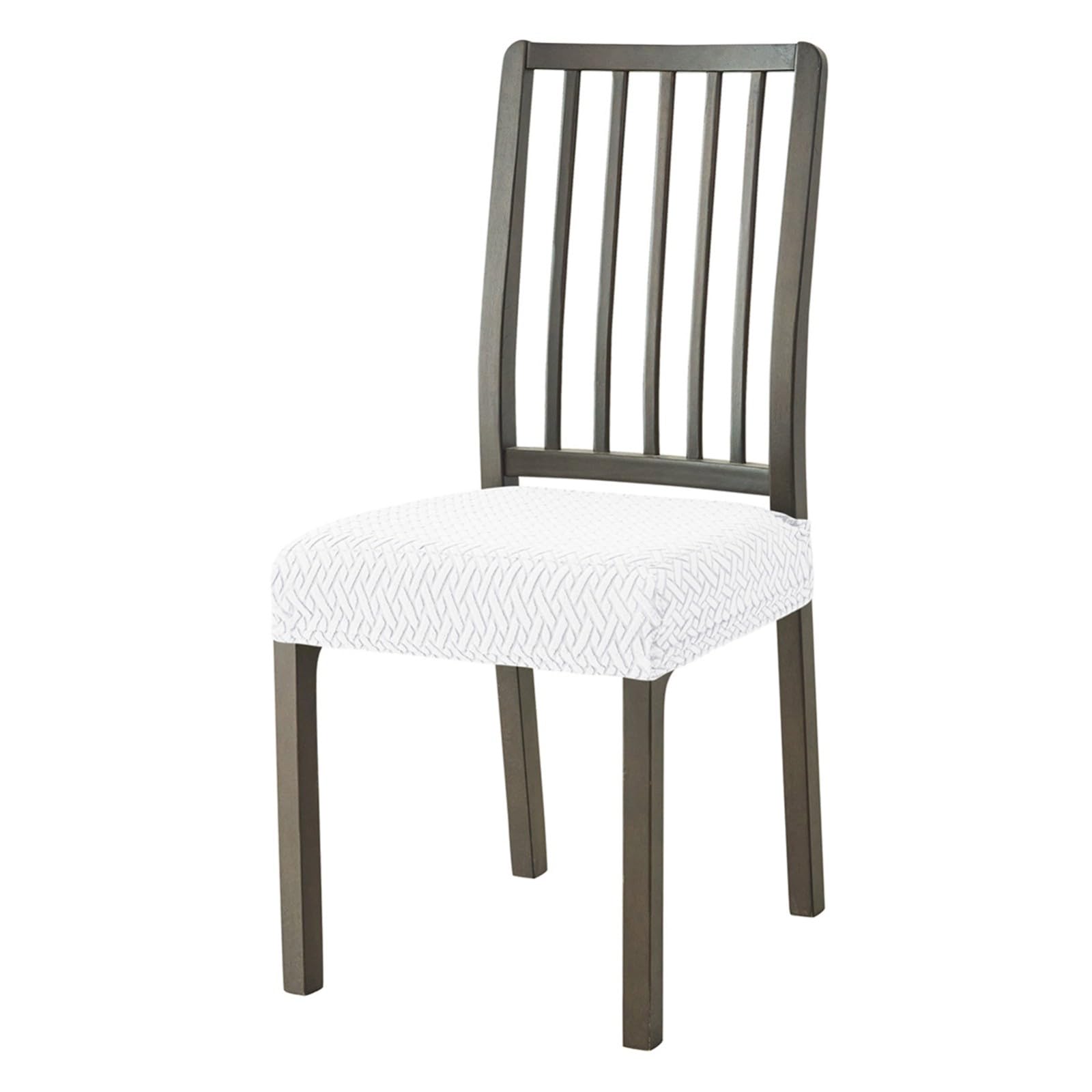Coprisedie Sedie da Pranzo Set da 2/4/6,Elasticizzati Rimovibili Lavabili