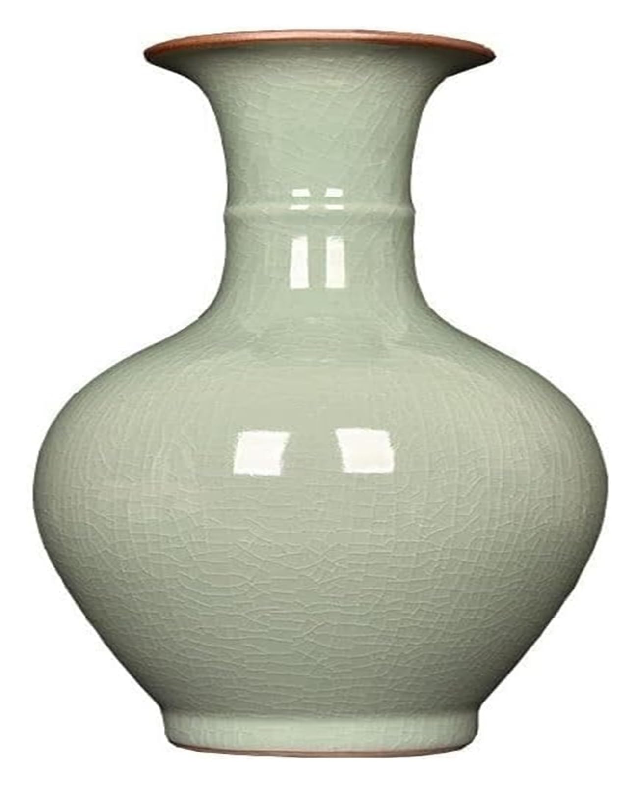 Bzgpmfud One Color Vase Desktop For Living Room Ceramic Decorative Flower Plant Book Shelf Decoration Suitable Vases