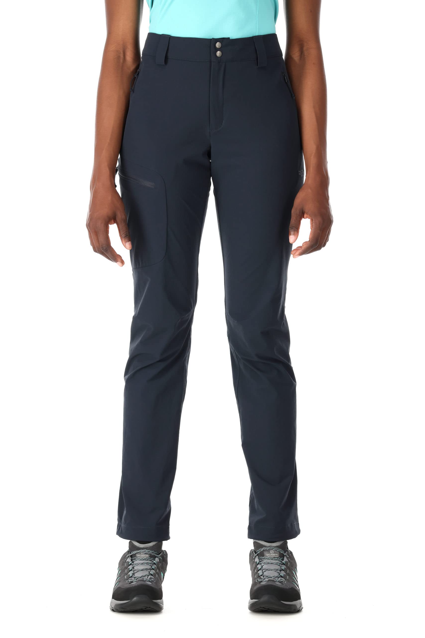 Women's Grey Rab Incline Pants (30") - Size 12 - Outdoor Trousers