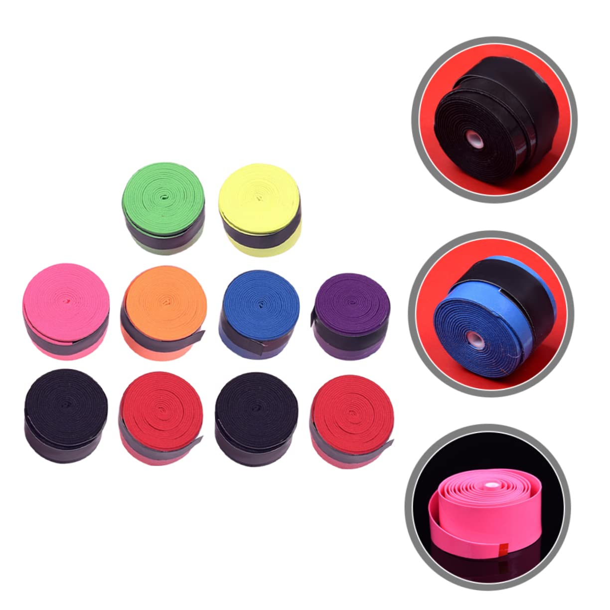 40 Di Presa Della Racchetta Pickleball Overgrip Badminton Grip Tape Badminton Overgrip Tennis Tape Tennis Overgrip Grip Tape Maniglia Grip Tape Overgrip Per Pickleball