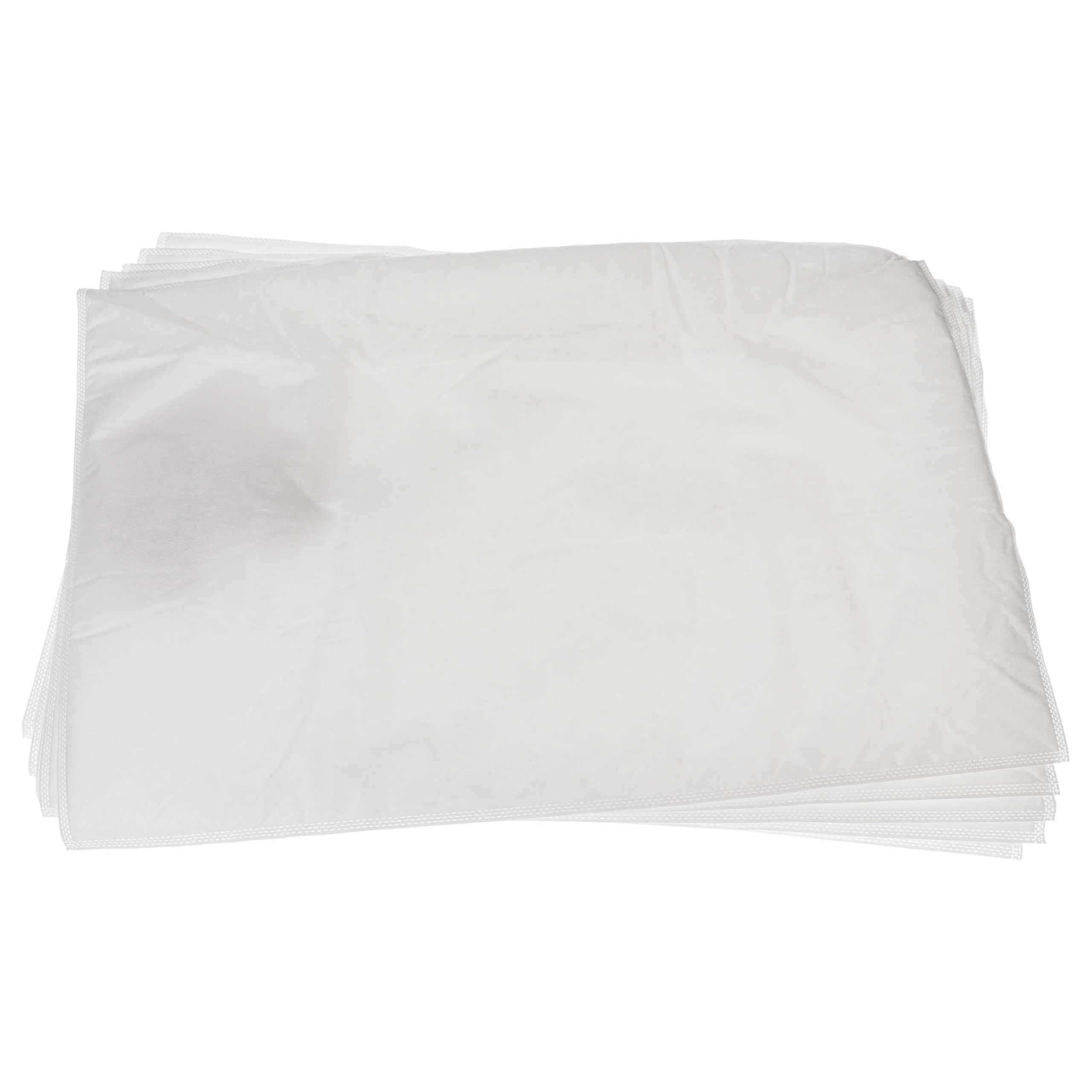 vhbw 50x bolsa compatible con Mirka 1230 PC, 1242 M, 1242 M AFC, 1230 M AFC, DE 1025, 1230 L AFC aspiradora - 52,5 cm x 39 cm blanco