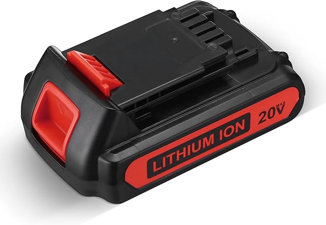 FirstPower 3.6Ah 18V/20V Lithium-Ion Battery Replacement for Black and Decker 18V/20V Battery,LB20 LBX20 LST220 LBXR2020-OPE LBXR20B-2 LB2X4020