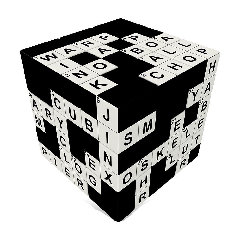 V-Cube Crossword 3 Cube Toy, Multi-Colour, 00.0109