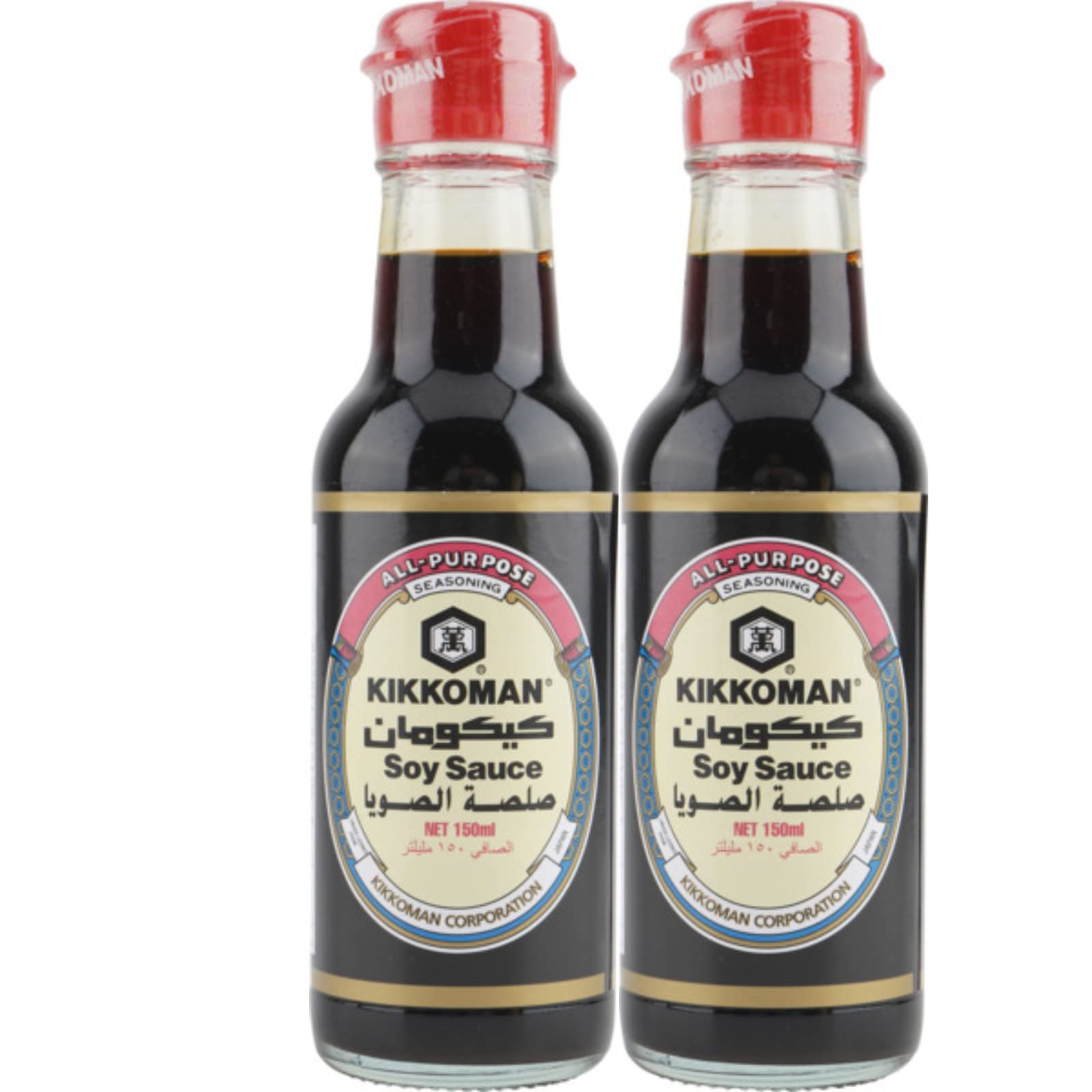 Kikkoman Soy Sauce 150 Ml Pack of 6)