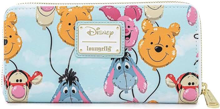 Loungefly Disney Winnie The Pooh Balloon Friends Zip Around