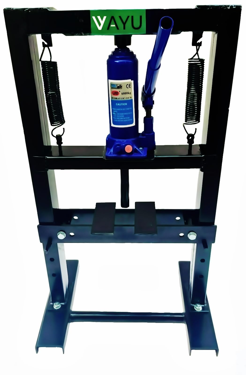 VAYU 6-Ton Hydraulic Machine Shop Floor Press with Press Plates and H Frame is Best for Gears and Bearings-image-13