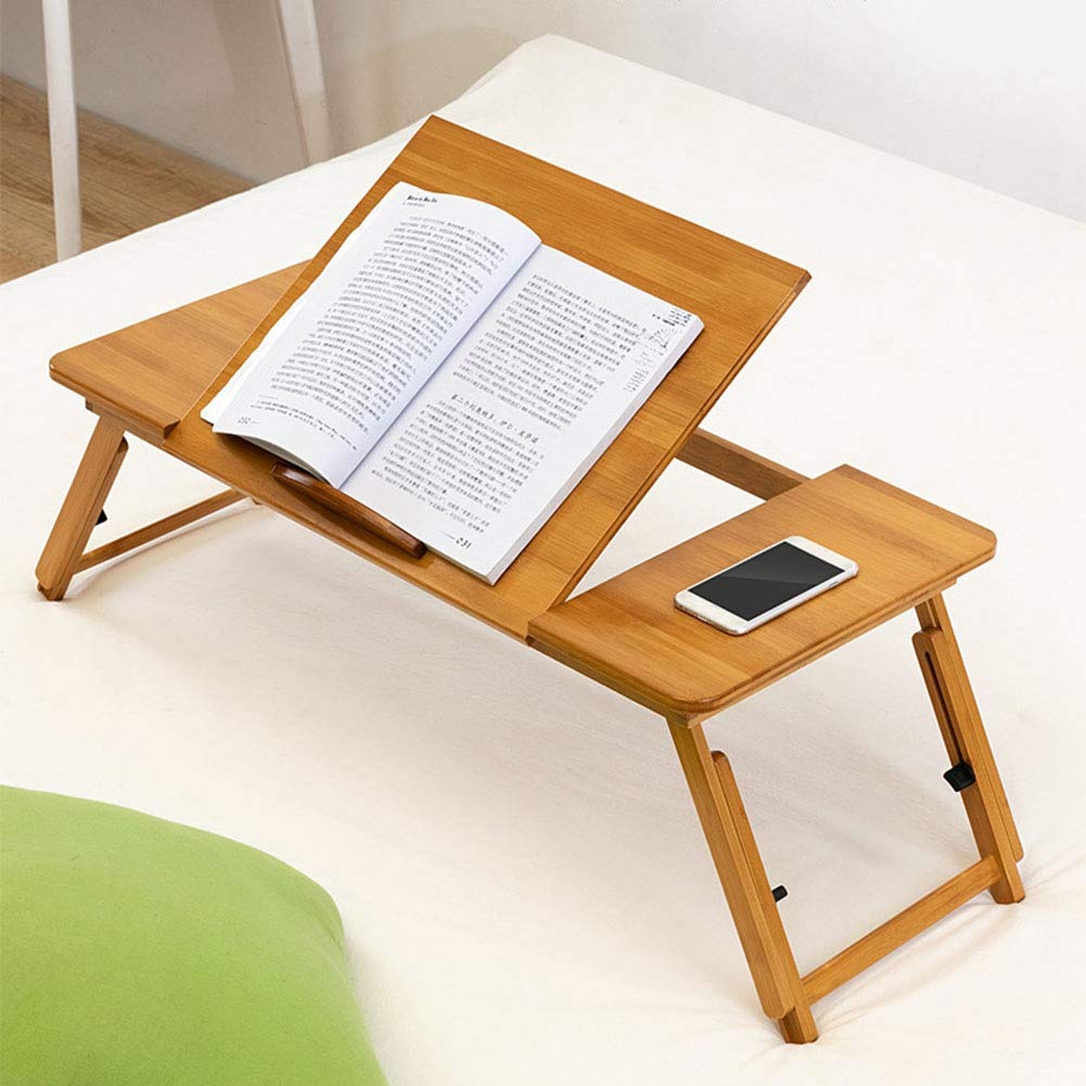 Mesa para Portátil de bambú con Altura Ajustable