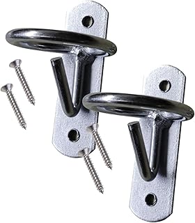 Ronyme 2X Equestrian Bucket Hook Hanger Feed Barn Accessories Wall Mounted Multifunctional Horse Stall Stable Farmhouse Supplies