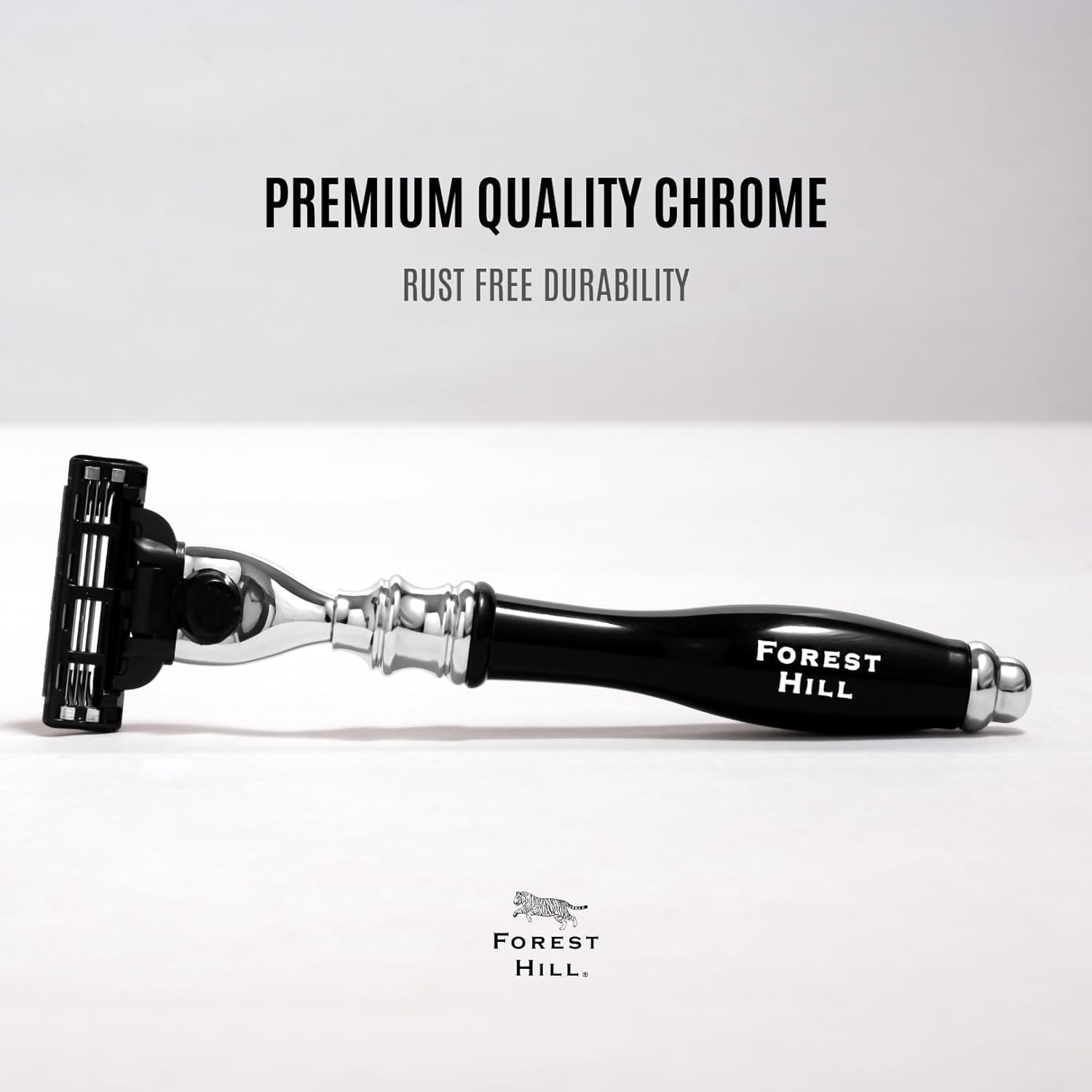 Forest Hill Mach 3 Luxury Chrome Finish Stainless Steel