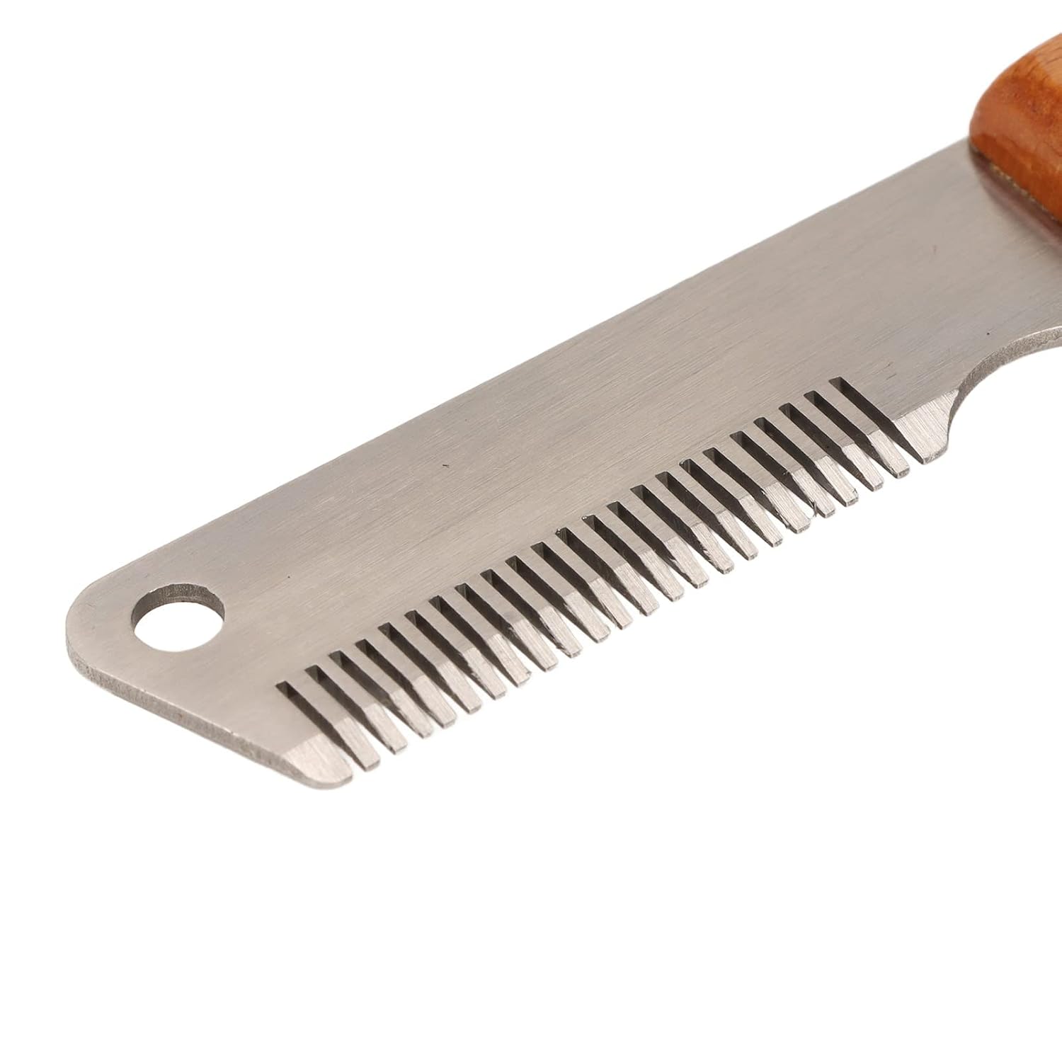 Milltrip Cat Stripping Comb, Pet Stripping Comb Remove Floating Hair | Multifunction Dog Stripping Knife with Wood Handle for Cats Dogs