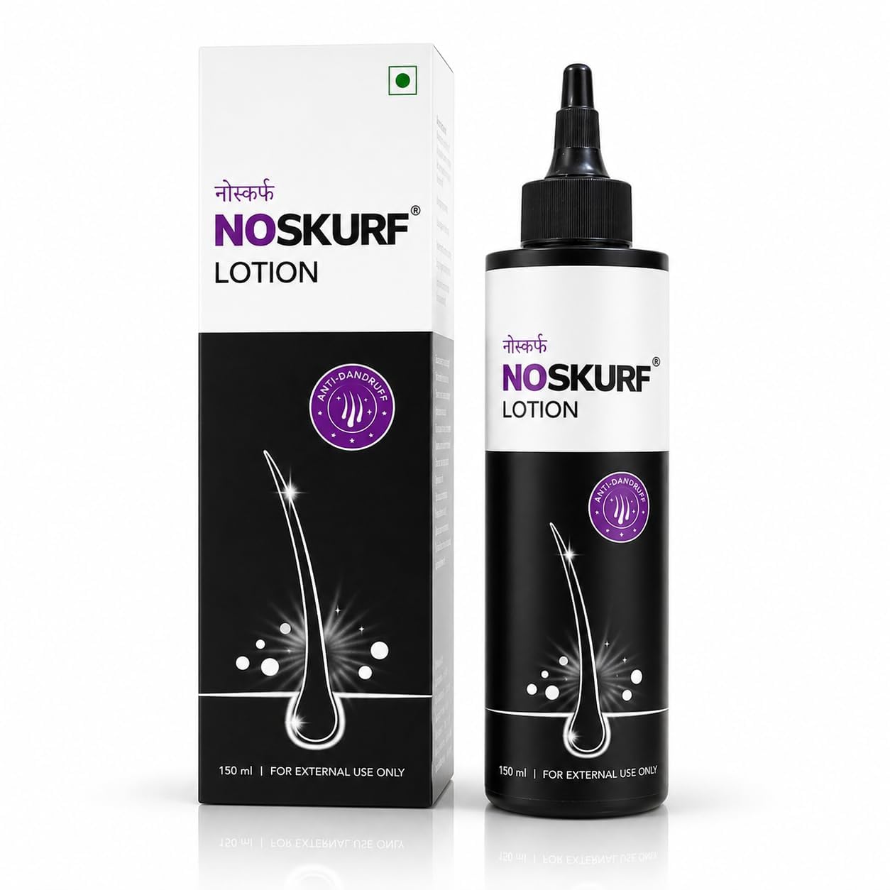 No skurf Anti-Dandruff Scalp Lotion 150ml | Climbazole, Piroctone Olamine & Zinc Pyrithione | Controls Flakes, Itching & Scalp Irritation | Leave-On Treatment | Suitable for Men & Women-image-32