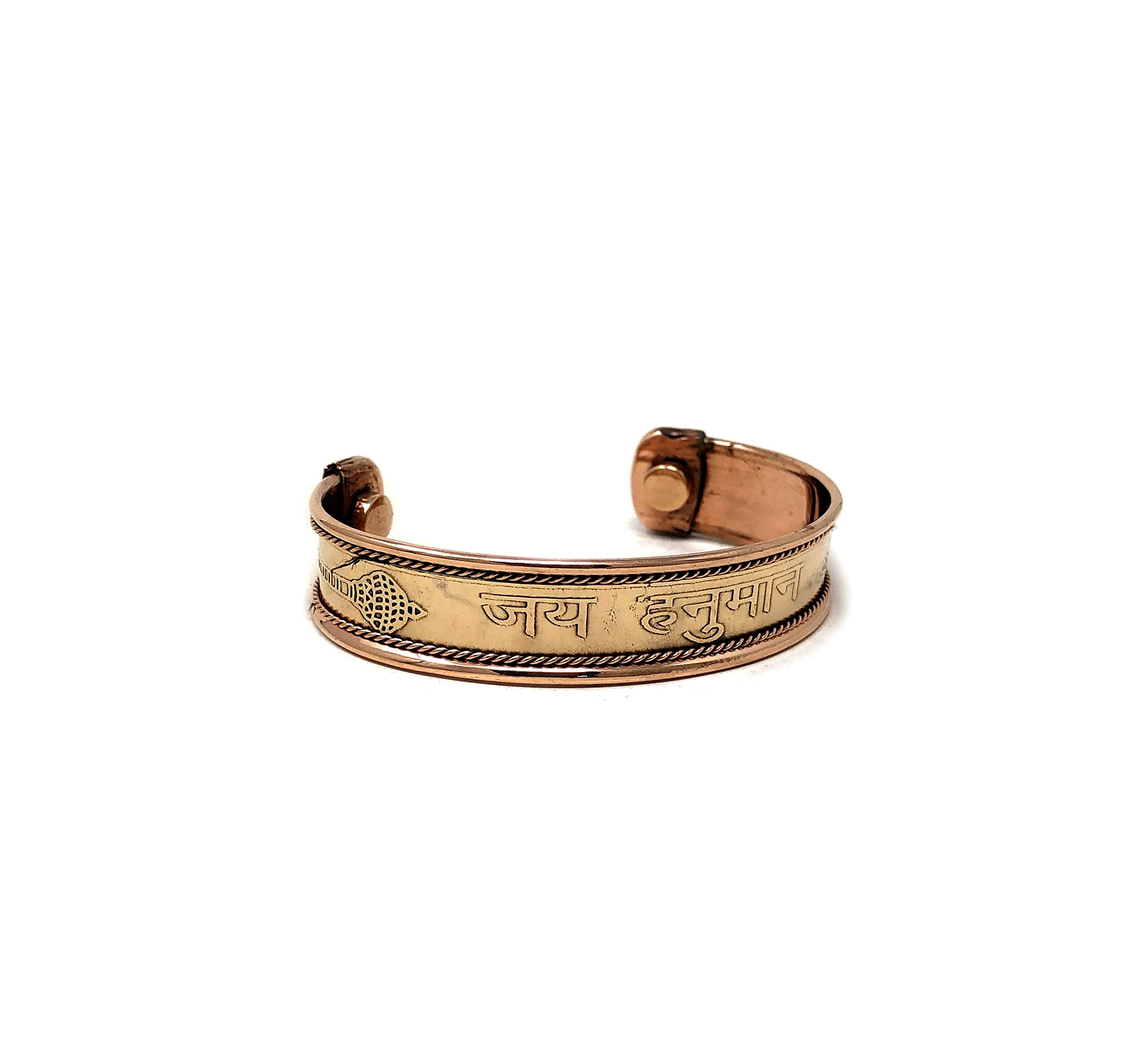 Shreyshti Copper Bracelet With Magnets, Jai Hanuman For Unisex Adult (B08CHDQQ7F) Amazon Price History, Amazon Price Tracker