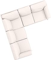 Vista 7 de The Sofa Cover Replacement is Custom Made for IKEA Ektorp 2 + 2 Sectional Corner Sofa. Cover Only. Ektorp Slipcover Replacement