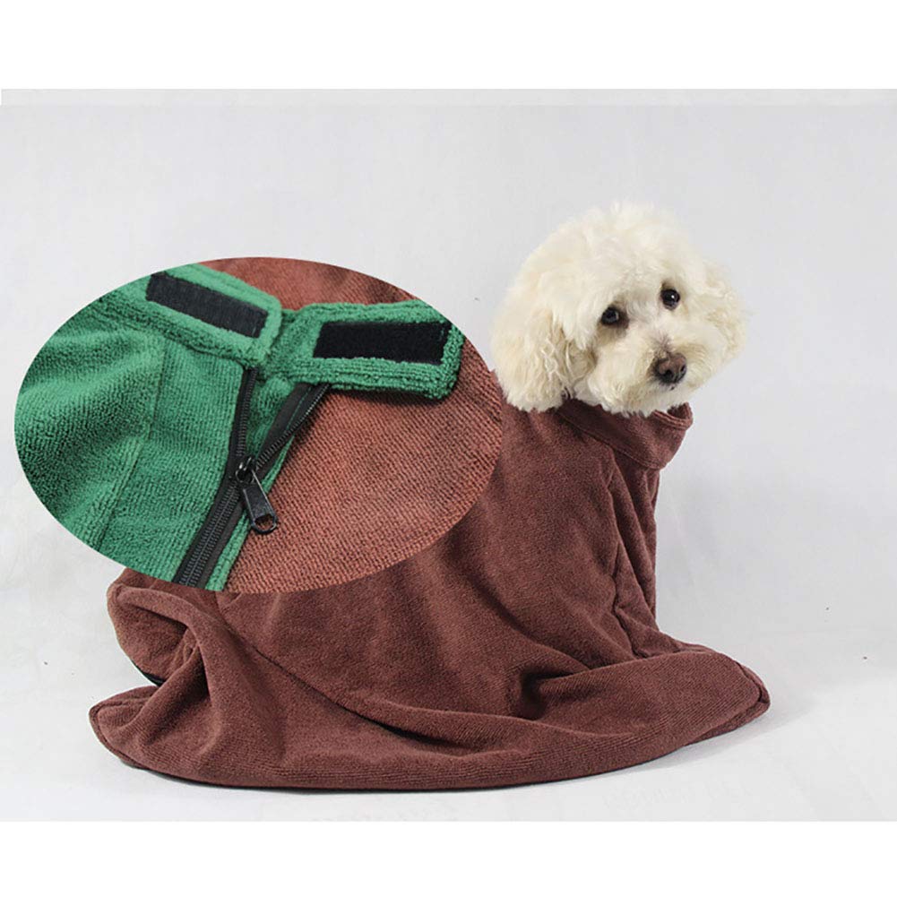 Couverture Chien Chat, Peignoir de Bain pour Chien, Serviettes de Bain en Microfibre pour Chien, Séchage Rapide et Super Absorbant